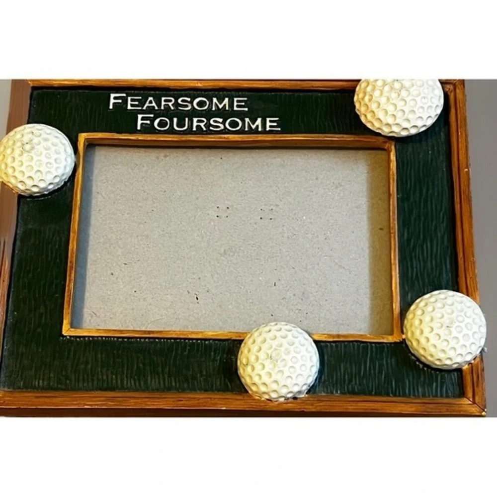 TWO‎ 3D Picture Frames - Golf & Soccer